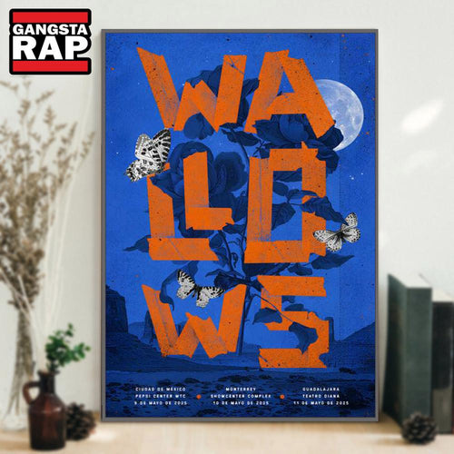 Wallows World Tour May 9-10-11 2025 Poster Canvas Art