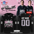 Washington Capitals Caps In Bloom Cherry Blossom Hockey Jersey