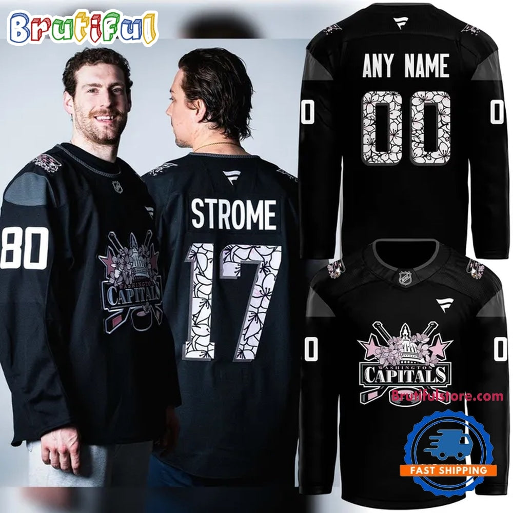 Washington Capitals Cherry Blossom 2026 Edition HockeyJersey