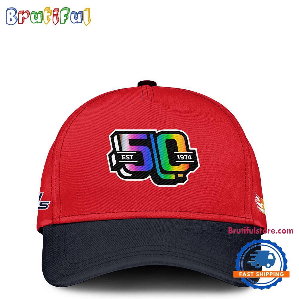 Washington Capitals Special Pride Night Red Cap Hats