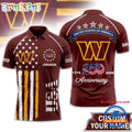 Washington Commanders 2026 NFL American Semiquincentennial 250th Anniversary Polo Shirt
