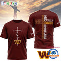 Washington Commanders 2026 NFL Faith Love Special New 3D Shirt