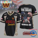Washington Commanders 2026 NFL Memorial Day New Design Football Jersey
