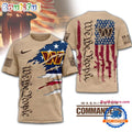 Washington Commanders 2026 NFL Veteran We The People 3D Shirt