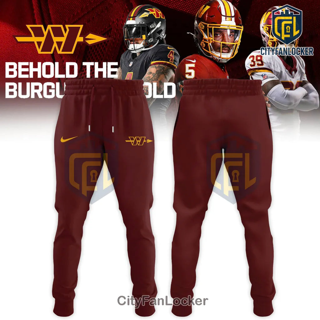 Washington Commanders Burgundy Gold Limited Edition Hoodie