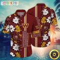 Washington Commanders Hawaii Shirt Flower Sporty And Stylish