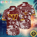Washington Commanders Hawaii Shirt Flower Vacation Mood Shirts