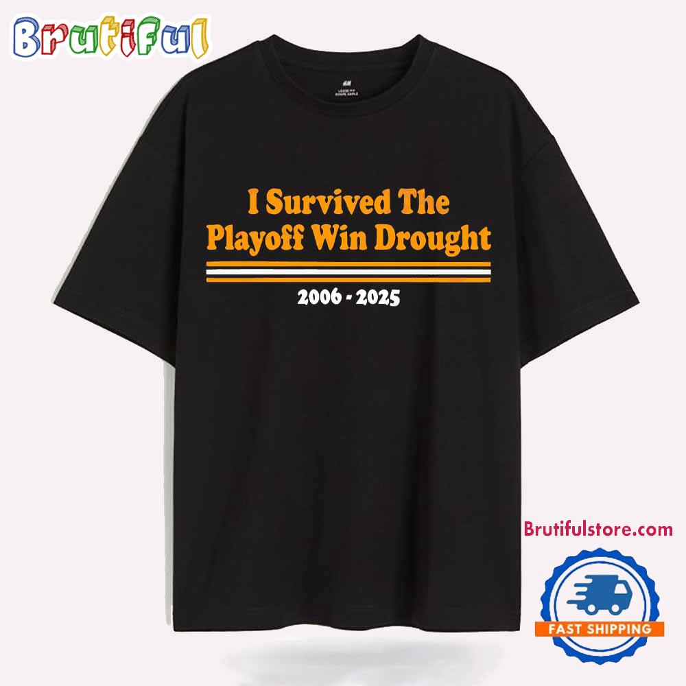 Washington Commanders I Survived The Playoff Win Drought T Shirt