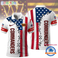 Washington Commanders NFL Freedom American Polo Shirt