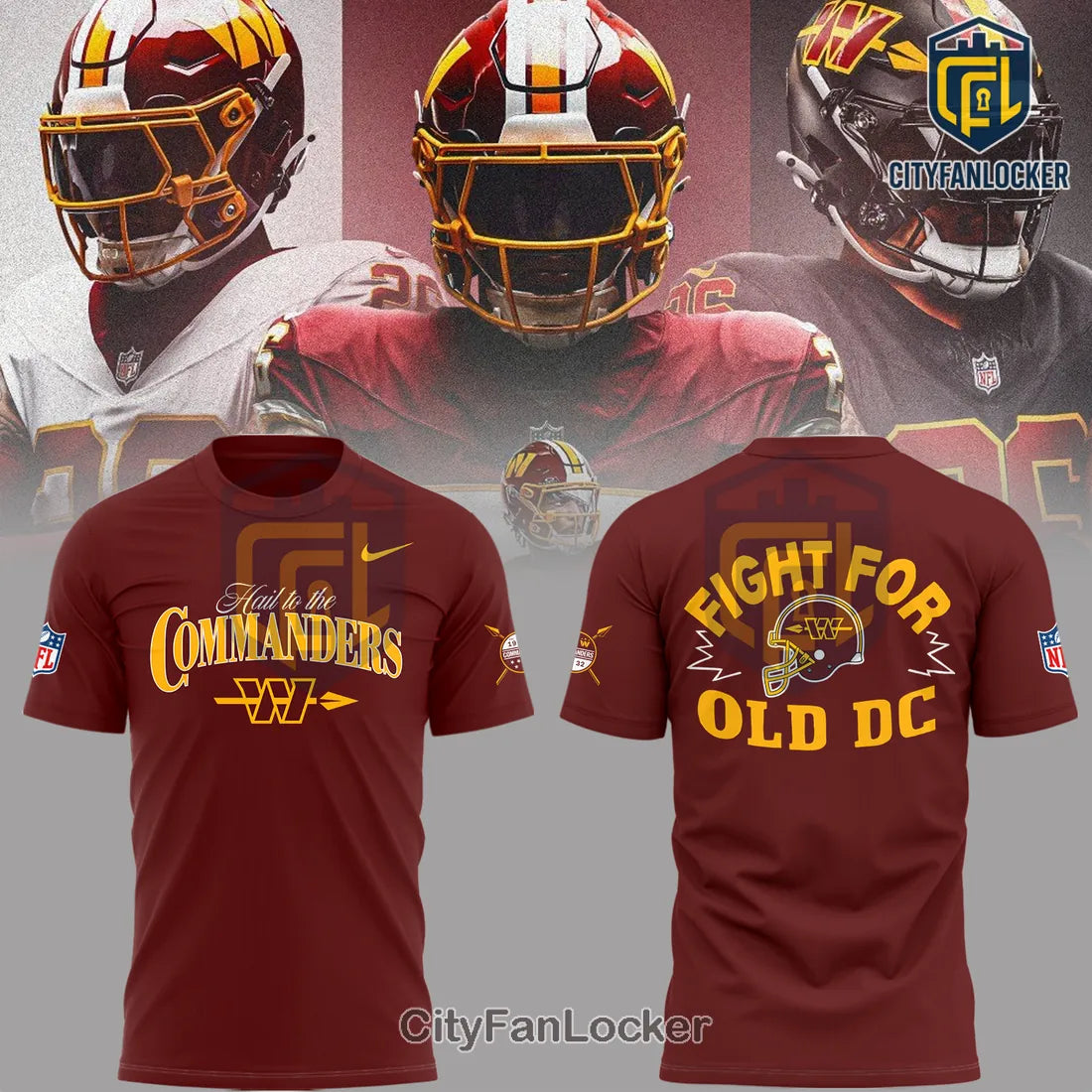 Washington Commanders NFL Hail to the Commanders T-Shirt