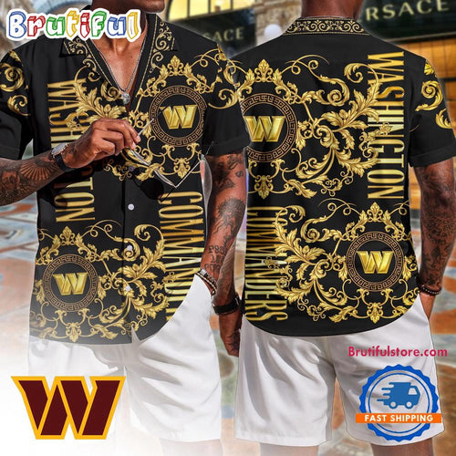 Washington Commanders NFL Luxury Hawaiian Shirt