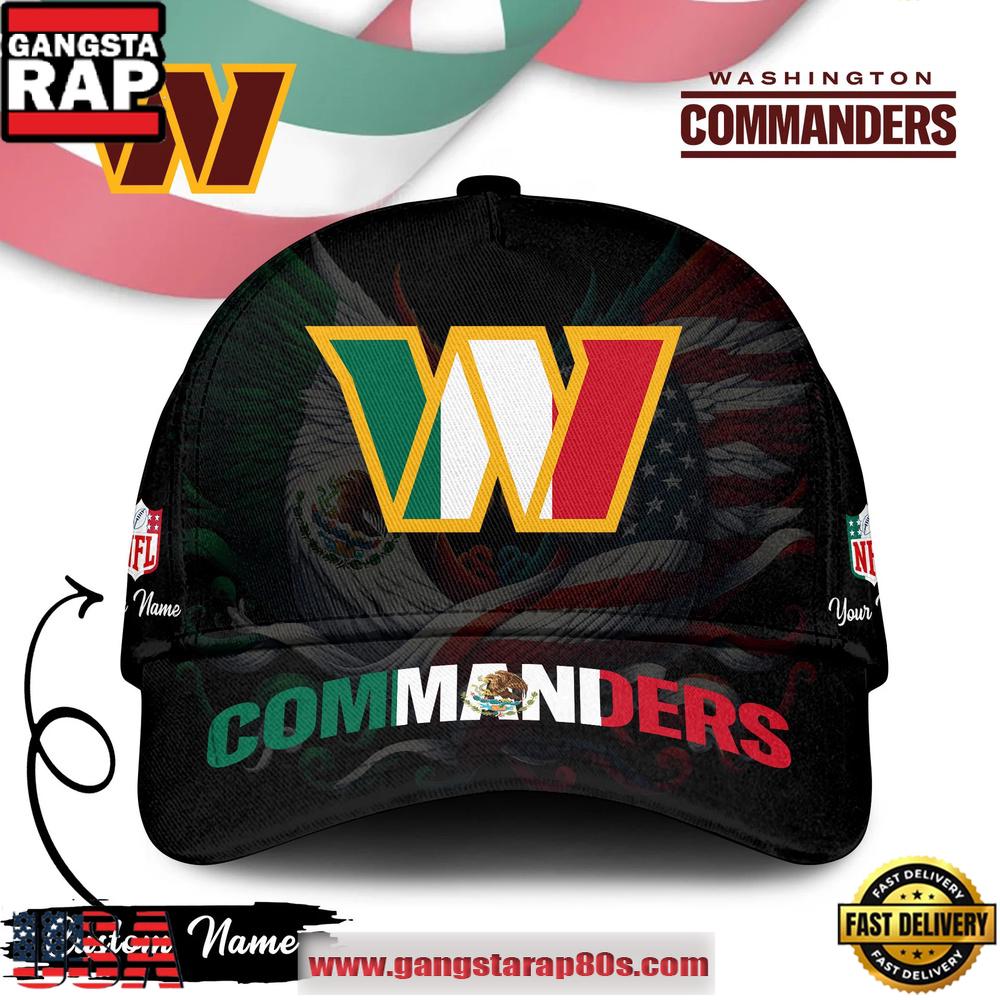 Washington Commanders NFL MEXICAN New Design 2026 Baseball Cap Hats
