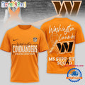 Washington Commanders NFL Multiple Scleross Support 3D T Shirt