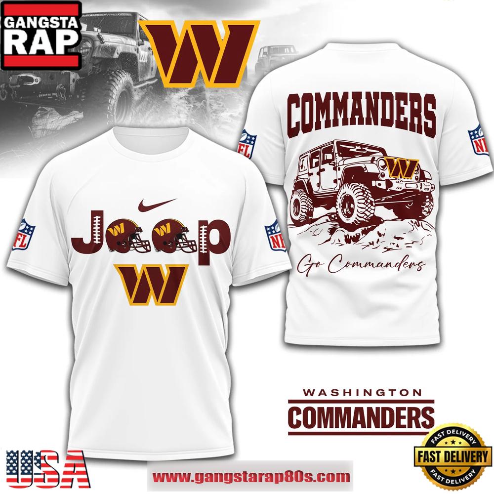 Washington Commanders NFL Premium NFL Jeep Unisex T-Shirt