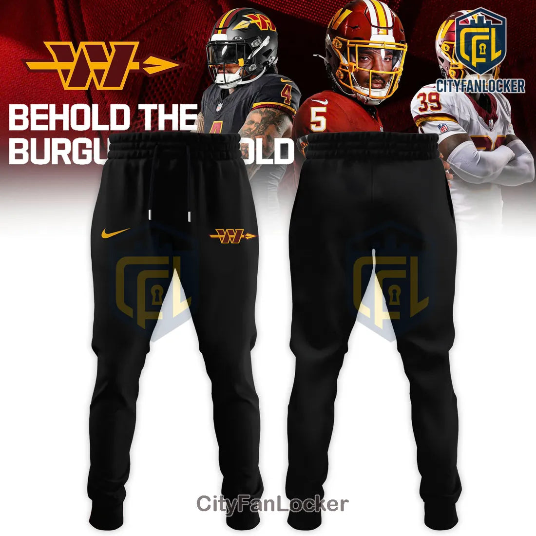 Washington Commanders NFL Raise Hail Black Hoodie