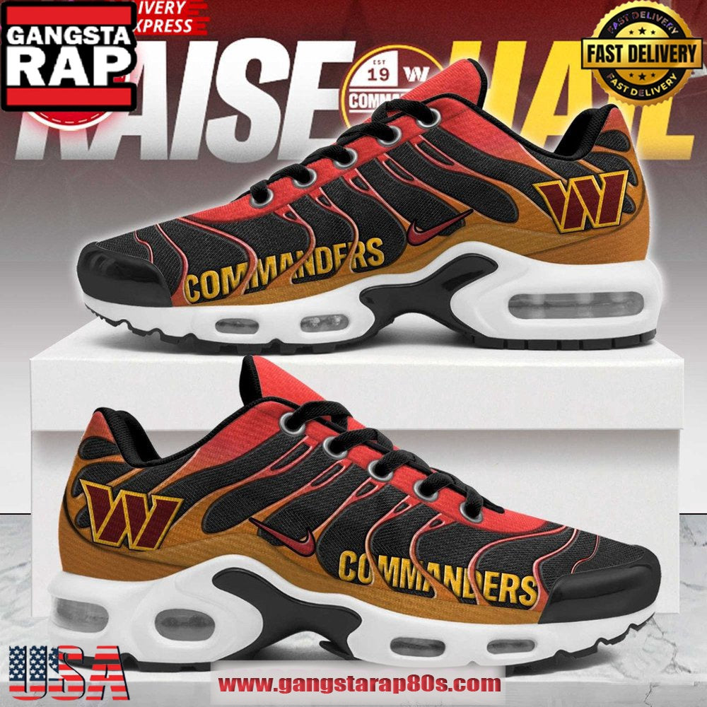 Washington Commanders Raise Hail Air Max Plus Shoes Running Sneakers