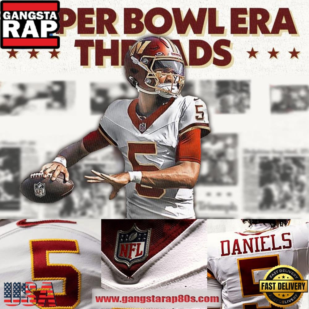 Washington Commanders Super Bowl Era 2025 Limited Edition Custom Football Jersey