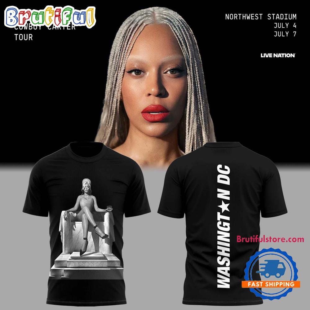 Washington Commanders x Beyonce Cowboy Carter Tour 2025 Limited Edition Hoodie T-Shirt
