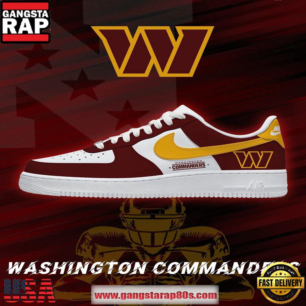 Washington Football Limited NFL Air Force 1 Sneakers Shoes