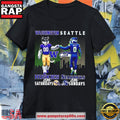 Washington Huskies On Saturday x Seattle Seahawks On Sundays Mascot T Shirt