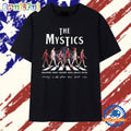 Washington Mystics Players Abbey Road Vintage Style Signatures T Shirt