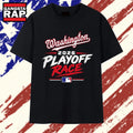 Washington Nationals 2026 Playoff Race Baseball T Shirt