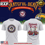 Washington Nationals Grateful Dead Tribute Night 2025 T Shirt