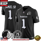 Washington Redskins Gothic Capital Edition Vapor Limited Edition Custom Football Jersey