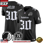 Washington Redskins Gothic Capital Edition Vapor Limited Edition Custom Football Jersey