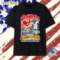 Washington State Cougars CFP Famous Idaho Potato Bowl Champions 2025 mascot T Shirt