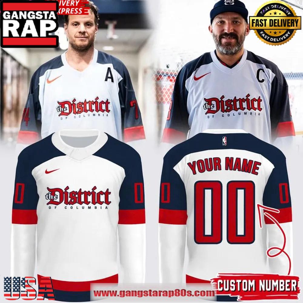 Washington Wizards x 2025 The District Of Columbia Hockey Jersey