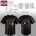 Weezer Merch The Gathering 2026 North America Tour Black Baseball Jersey , Music Fans Jersey Shirt