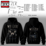 Weezer Merch The Gathering 2026 North America Tour Hoodie Shirt , Music Trending 3D Shirt