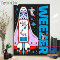 Weezer September 21 2024 Live At Hollywood, FL Art Poster Canvas