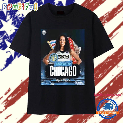 Welcome Skylar Diggins To Chicago Sky WNBA 2026 T Shirt
