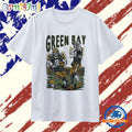 Welcome to Football Green Bay Packers Skeleton Player T Shirt