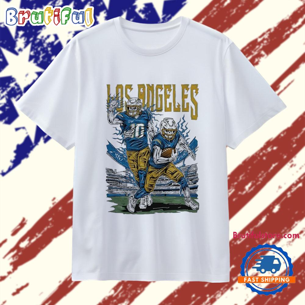 Welcome to Football Los Angeles Chargers Skeleton Player T Shirt