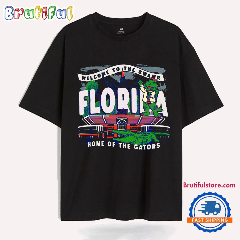 Welcome To The Swamp Florida Home Of The Gators T Shirt