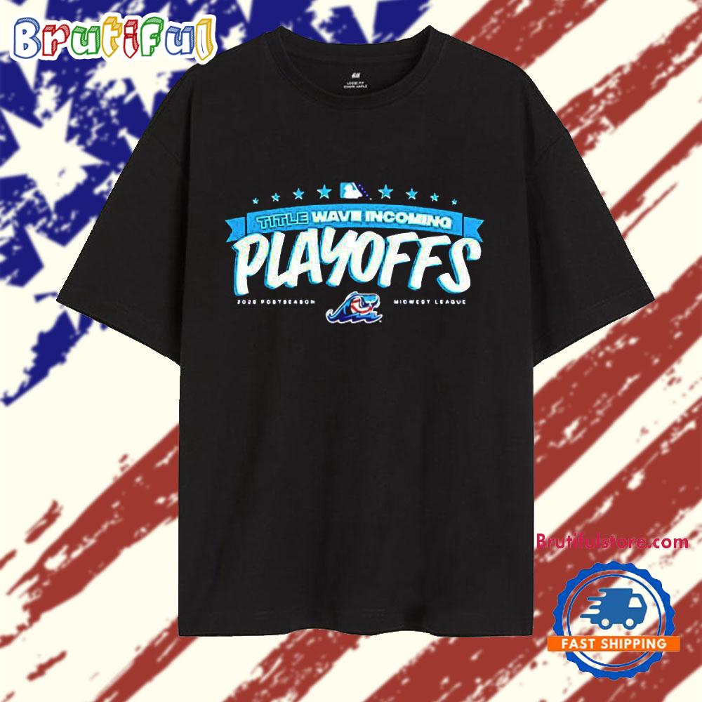 West Michigan Whitecaps 2025 First Half Playoffs Champions T Shirt