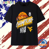 West Virginia Mountaineers 2026 Big 12 Women’s Basketball Tournament Champions T Shirt