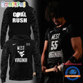 West Virginia Mountaineers Basketball Coal Rush Uniform Hoodie T-Shirt