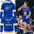 West Virginia Mountaineers Basketball Jerry West Throwback Uniform 2026 Hoodie Shirt Hoodie T-Shirt