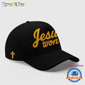 West Virginia Mountaineers JESUS WON 2026 Black Cap