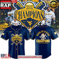 West Virginia Mountaineers Regular Season 2025 Special Edition Baseball Jersey Shirt