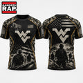 West Virginia Mountaineers x Military Appreciation T Shirt