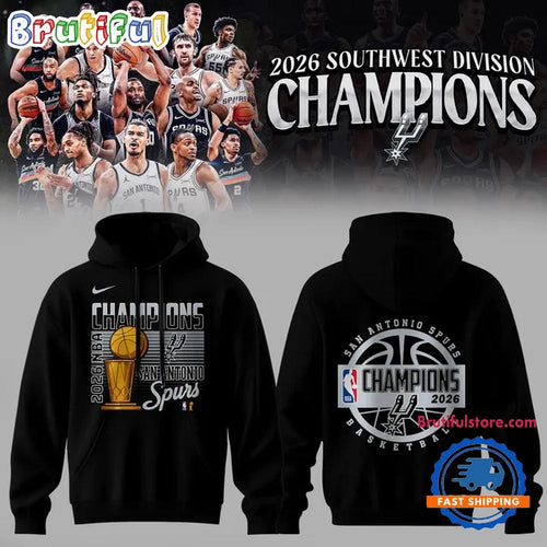 Western Conference Champions San Antonio Spurs Go Spurs Go Finals Bound 2026 NBA Hoodie