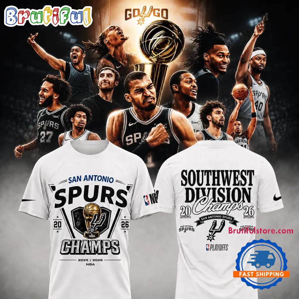 Western Conference Champions San Antonio Spurs Go Spurs Go Finals Bound New Design Hoodie T-Shirt