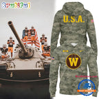 Western Michigan Broncos Football Military Appreciation 2026 Limited Edition Hoodie T-Shirt