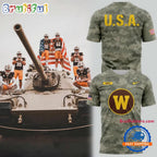 Western Michigan Broncos Football Military Appreciation 2026 Limited Edition Hoodie T-Shirt