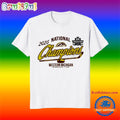 Western Michigan University Men’s Hockey 2025 National Champions Logo Shirts